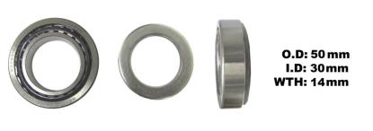 Picture of Steering Headstock Taper Bearing ID 30mm x OD 50mm x Thickness 14mm