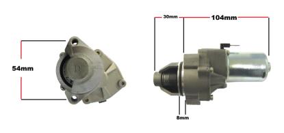 Picture of Starter Motor AM6 2T L/C Engine (6 Speed)