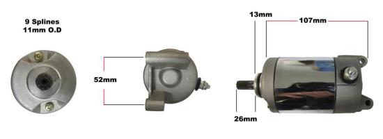 Picture of Starter Motor Titan 200