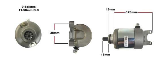 Picture of Starter Motor Vespa 125