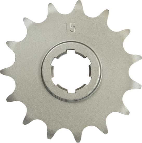 Picture of 15 Tooth Front Gearbox Drive Sprocket Cagiva T4ER 350 500  Ref: JTF728