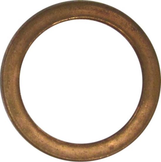 Picture of Exhaust Gaskets Flat Copper OD 35mm, ID 26mm, Thickness 4mm (Per 10)