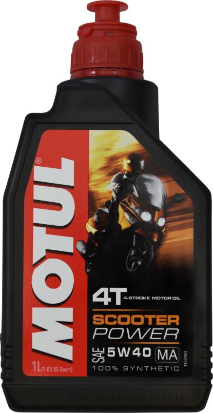 Picture of Motul Scooter Power 5w40 4T 100% Synthetic