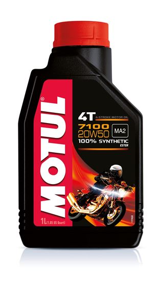 Picture of Motul Oil & Lubricant 7100 20w50 4T 100% Synthetic