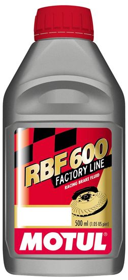 Picture of Motul Oil & Lubricant RBF600 Factory Line Brake Fluid (DOT 4) (312oC)