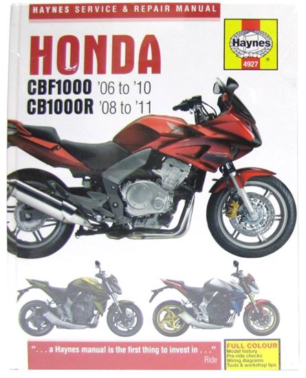 Picture of Haynes Workshop Manual Honda CBF1000 06-10, CB1000R 08-11