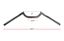 Picture of Handlebars 7/8" Dropbar 4"Centre & 24"Long Ace Bar