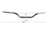 Picture of Handlebars 7/8" Chrome 3" Rise as fitted to RD250LC, RD350LC"