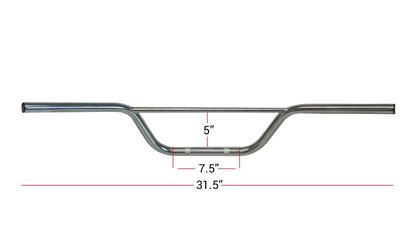 Picture of Handlebars 7/8' Trail Chrome 4.50' Rise