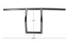 Picture of Handlebars 7/8" T-Bar Universal 11" Rise Rake Pull Back in midd
