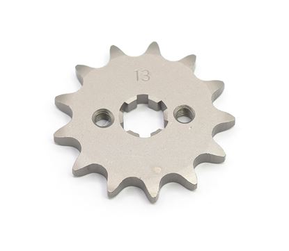 Picture of 13 Tooth Front Gearbox Drive Sprocket Yamaha  FS1 E DX RD50 JTF562 JTF563