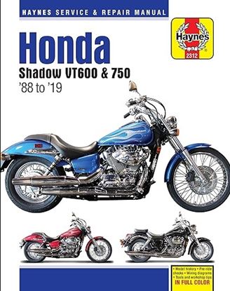 Picture of Haynes Workshop Manual Honda VT600, VT750 Shadow 88-08