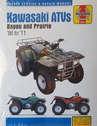 Picture of Manual Haynes for 1995 Kawasaki KLF 300 B8 Bayou