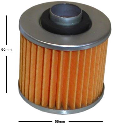 Picture of Oil Filter for 1982 Yamaha SR 400 (Rear Drum Brake Only)