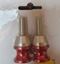 Picture of Paddock Stand Bobbins Red Stepped 10mm x 1.25mm, overall 50mm (Pair)