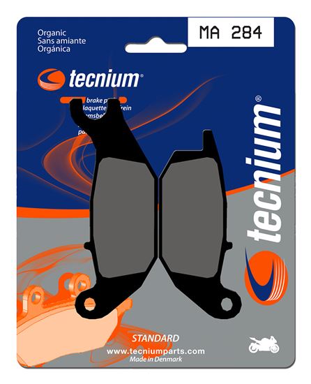 Picture of Tecnium Brake Pad MA284 FA343 ORG