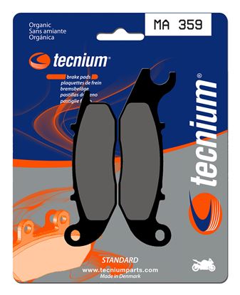 Picture of Tecnium Brake Pad MA359 FA465 ORG