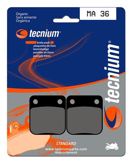 Picture of Tecnium Brake Pad MA36 FA54 ORG