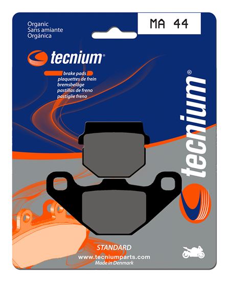 Picture of Tecnium Brake Pad MA44 FA83 ORG