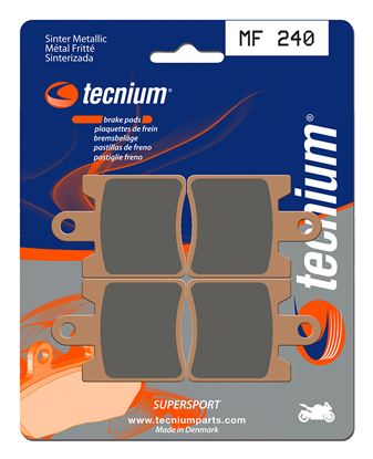 Picture of Tecnium Brake Pad MF240 FA283 SM