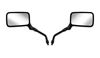 Picture of Mirrors Left & Right Hand for 2006 Kawasaki ZRX 1200 R (ZR1200A6F) with 10mm thread