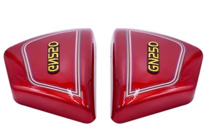 Picture of Side Panels Suzuki GN250 Red (Pair)