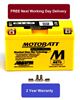 Picture of Motobatt Battery MB7U 12v 7.4Ah (20Hr) CCA:100A (Fully sealed)