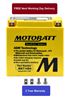 Picture of Motobatt Battery MBT14B4 12v 14.8Ah (20Hr) CCA:180A (Fully sealed)