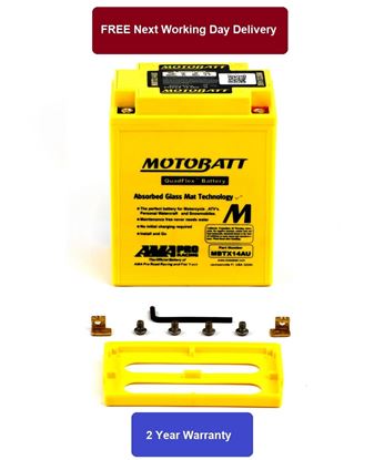 Picture of Battery (Motobatt) for 1978 Suzuki GS 1000 C (8 Valve) (Spoke Wheel)