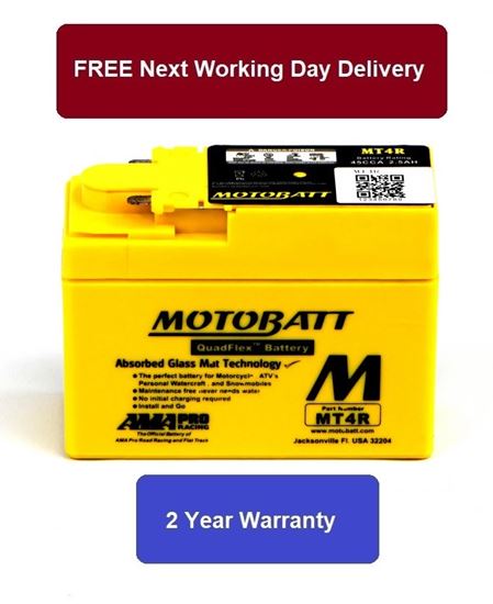 Picture of Battery MT4R Fully Sealed CTR4A-BS