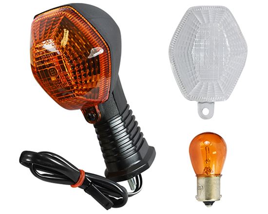 Picture of Indicator Suzuki GSXR600, 750, 1000 F/R & R/L Amber/Clear (single)