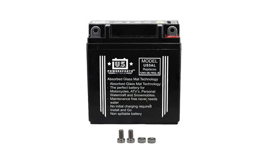 Picture of US Powersports Battery US5AL Sealed 12v 5AH L:120mm H:130mm W:60mm CB5L-B,12N5-3B