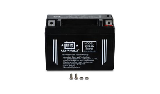 Picture of US Powersports Battery US6.5A Sealed 12v 6.5AH CCA:90A L:138mm H:102mm W:66mm CB6.5L-B