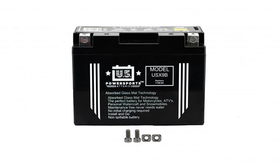 Picture of US Powersports Battery USX9B Sealed 12v 8AH CCA:130A L:151mm H:105mm W:69mm CT9B-4,CT9B-BS
