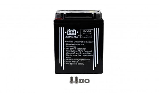 Picture of US Powersports Battery USX14AH Sealed 12v 14AH CCA:200 L:135mm H:166mm W:90mm CB14-A2