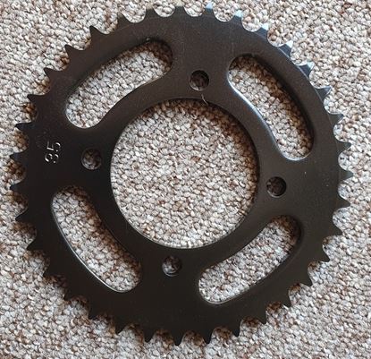 Picture of 35 Tooth Rear Sprocket Cog Yamaha TTR90 00-07 TTR110 08-10 Ref: JTR834