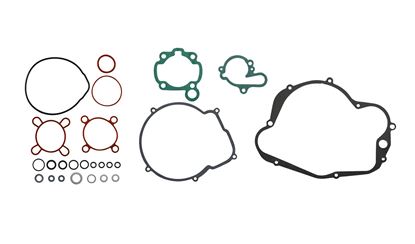 Picture of  Full Gasket Set Kit AM6 Engine which includes 3 types of head g