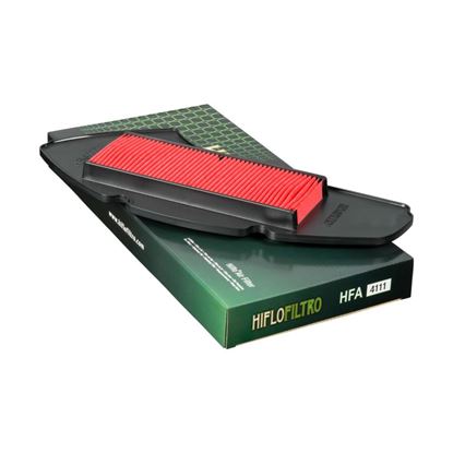 Picture of HiFlo Air Filter Yamaha GPD125 N-Max 15-20, MWS125/150 18-20, MBK 125 Tryptik 17-18 OEM Ref: 2DP-E4451-00 (Single)