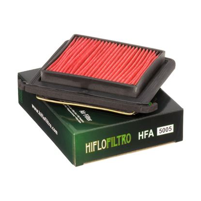 Picture of HiFlo Air Filter Kymco 500 Xciting 05-09, 500 Xciting RI 10-16(00163096, 1723C-LBA2-E00) (Single)