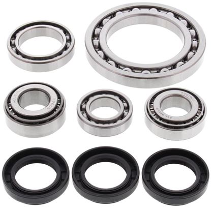 Picture of WRP Differential Bearing and Seal Kit Front Arctic Cat 250 4x4 01-02, 300 4x4 98-01, 400 4x4 98-00, 400 4x4 w/MT 2001, 454 4x4 96-98, 500 4x4 98-99, 500 4x4 w/AT 00-01, 500 4x4 w/MT 00-01, Suzuki LT-4WD 250 Quad Runner 87-98, LT-A500F Quad Master Aut (Kit