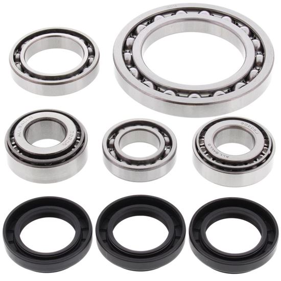 Picture of WRP Differential Bearing and Seal Kit Front Arctic Cat 250 4x4 01-02, 300 4x4 98-01, 400 4x4 98-00, 400 4x4 w/MT 2001, 454 4x4 96-98, 500 4x4 98-99, 500 4x4 w/AT 00-01, 500 4x4 w/MT 00-01, Suzuki LT-4WD 250 Quad Runner 87-98, LT-A500F Quad Master Aut (Kit