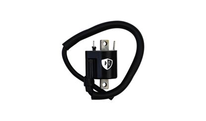 Picture of Ignition HT Coil 6v, 12v CDI Single 2 Spade Terminal (55mm)