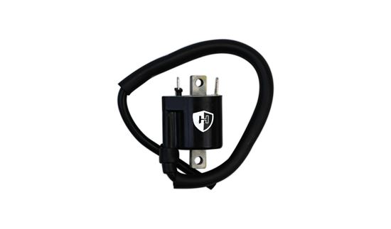 Picture of Ignition HT Coil 6v, 12v CDI Single 2 Spade Terminal (55mm)