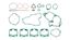 Picture of Full Gasket Set Kit KTM 250 EGS, 90-94, EXC 90-98, MX 90-94, SX 94-98