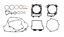 Picture of Full Gasket Set Kit Kawasaki KX450F (KX450E9F) 09 4T