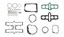 Picture of Gasket Set Full for 1994 Kawasaki GT 550 (Z550G9)