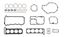 Picture of Gasket Set Full for 1991 Kawasaki ZZR 1100 (ZX1100C2)