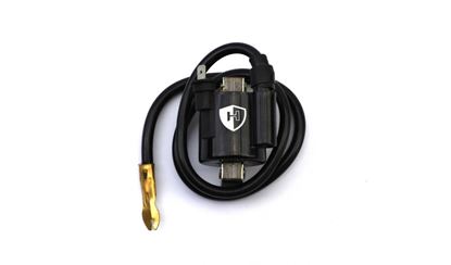 Picture of Ignition HT Coil 12v AC Single 1 Spade Terminal (32mm)