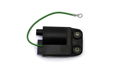 Picture of Ignition HT Coil 12v CDI Single for Piaggio & Gilera 3 Pin+1 Wi