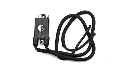 Picture of Ignition HT Coil 12v CDI Twin Lead 2 Terminal Honda/Kaw (80mm) IGN-101